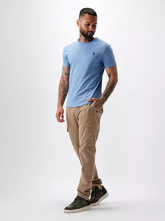 POLO RALPH LAUREN | T-shirt Custom Slim Fit | hellblau